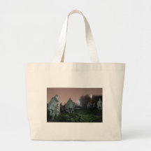 Korean War Memorial Washington Monument night Bag