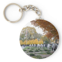 Korean War Merial veterans Keychain