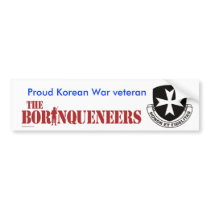 Korean War veteran - Bumper Sticker
