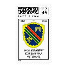 Korean War Veterans 160th Reg. Stamp