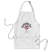 Korean Wine Girl1 aprons