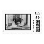 Korean Women Stick Ironing 1910 Postage Stamp