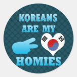 Koreans are my Homies Sticker