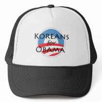 Koreans for Obama Trucker Hat