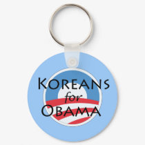 Koreans for Obama keychains