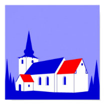 Korning Kirke - The Church in Korning posters by lonvig Korning Kirke - The Church in Korning posters