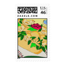 Korovai for Ukrainian Wedding postage