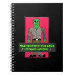 KORPG Mad Scientist the game Frankenstein Notebook notebooks