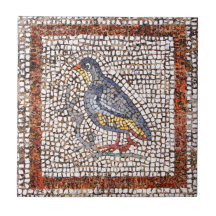 Kos Bird Mosaic Ceramic Trivet Tile