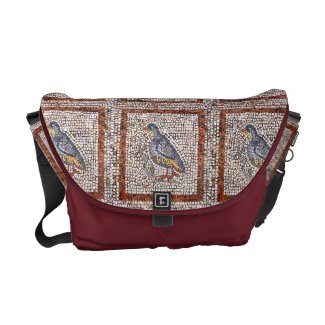 Kos Bird Mosaic Ancient Greece Cool Rickshaw Messenger Bag
