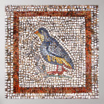 Kos Bird Mosaic Reproduction Poster
