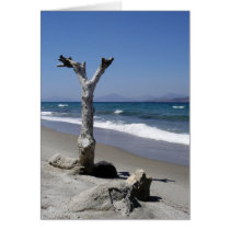 Kos tree greeting card