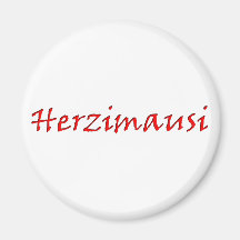 Kosenamen Herzimausi Magnets