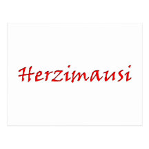 Kosenamen Herzimausi Post Cards