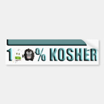 Kosher Bumper Sticker