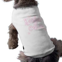 kosher cutie pink pet shirt