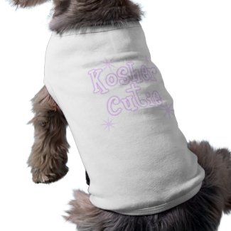 kosher cutie -purple petshirt
