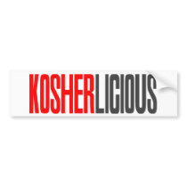 KosherLicious Bumper Sticker
