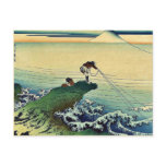 Koshu kajikazawa by Katsushika, Hokusai Ukiyoe Postcards