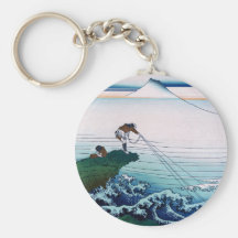 Kōshū Kajikazawa en la provincia de Kai, Hokusai Llaveros