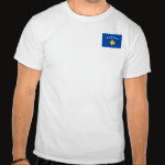 Kosovo Flag Map Basic T-Shirt