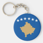 Kosovo Flag Keychains