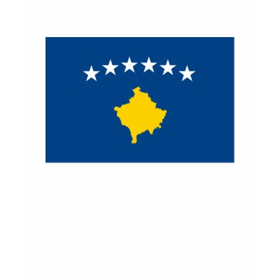 Kosovo Flag T-shirt by FlagTshirts
