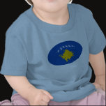 Kosovo Gnarly Flag T-Shirt by Flagnostic Kosovo Gnarly Flag T-Shirt
