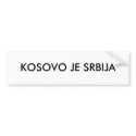 KOSOVO JE SRBIJA bumper stickers by serbia KOSOVO JE SRBIJA bumper stickers