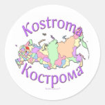 Kostroma Russia Stickers