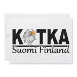Kotka Finland invitation, customize