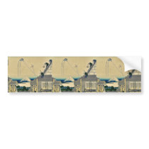Koto suruga cho miseryakuzu by Katsushika,Hokusai Bumper Stickers
