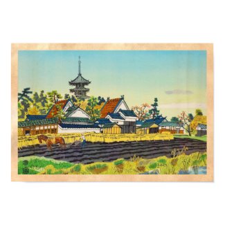 Kotozuka Eiichi, Yakushi Temple and the Vicinity Posters