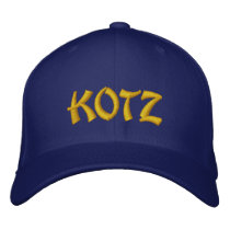 KOTZ EMBROIDERED BASEBALL CAPS