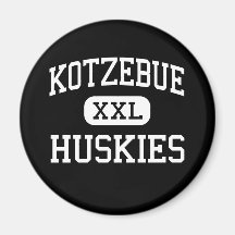 Kotzebue - huskies - High School - Kotzebue Alaska Refrigerator Magnet