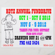 kotzradio fundrive flyer