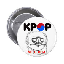 KPop Me gusta Meme, i like Pinback Button