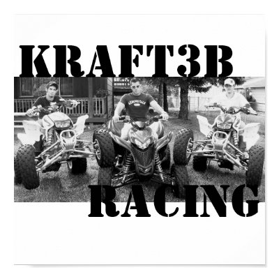 KRAFT3B RACE TEAM PRINT by kraft3b