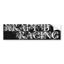 KRAFT3B RACING BUMPER STICKERS