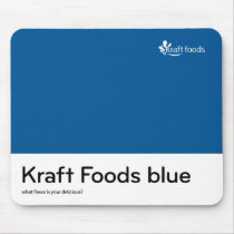 Kraft Foods blue flavor swatch mousepads by kraftfoods Kraft Foods blue flavor swatch mousepads