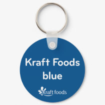 Kraft Foods blue keychains by kraftfoods Kraft Foods blue keychains
