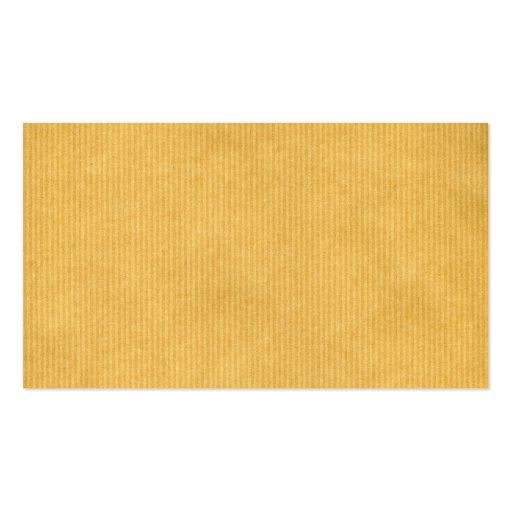 Kraft Paper Business Card (back side)