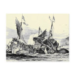 Kraken Attack! Postcard