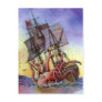 Kraken Attack Postcard