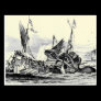 Kraken Attack! Postcard