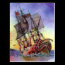 Kraken Attack Postcard