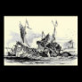 Kraken Attack! Print