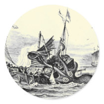 Kraken Attack! Sticker