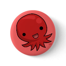 Kraken Jr buttons by CaramelCritters Kraken Jr buttons