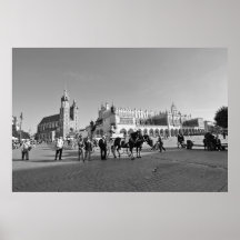 Krakow, Main Market Square, Poland Posters
